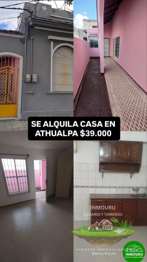 Se alquila casa en zona Atahualpa