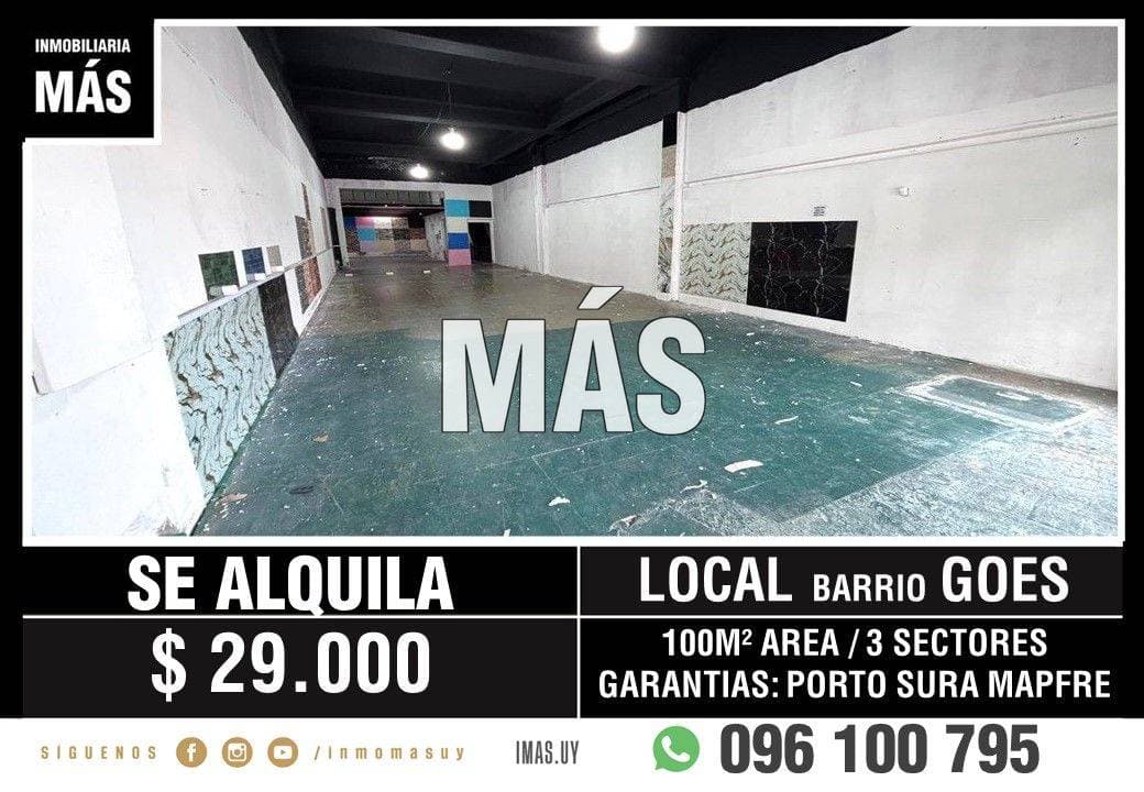 Local Comercial Alquiler Reducto Montevideo iMas.uy C